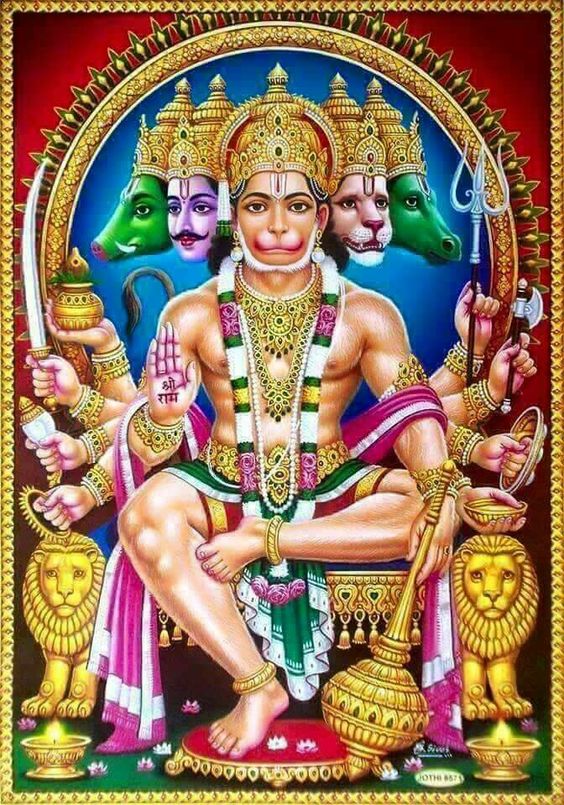 Panchmukhi Hanuman Ji Images: Exploring the Divine Multifaceted Avatar -  GoodMorningImg